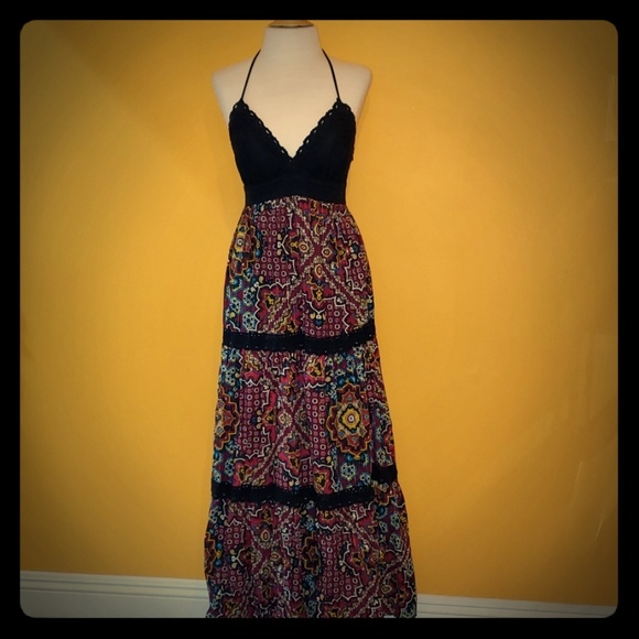 Candie's Maxi Florals Dresses Size 3 - Picture 1 of 7